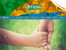 Tablet Screenshot of fepas.org.br